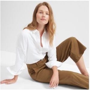 Everlane Wide Leg Crop Pant